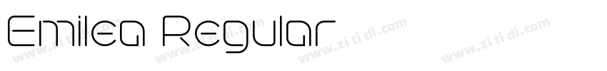Emilea Regular字体转换 Emilea Regular字体转换